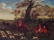 unknow artist Classical hunting fox, Equestrian and Beautiful Horses, 136. oil on canvas